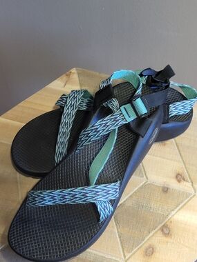 Chaco Z/1 Hiking Performance Sandal Teal Black Women's Size 11
